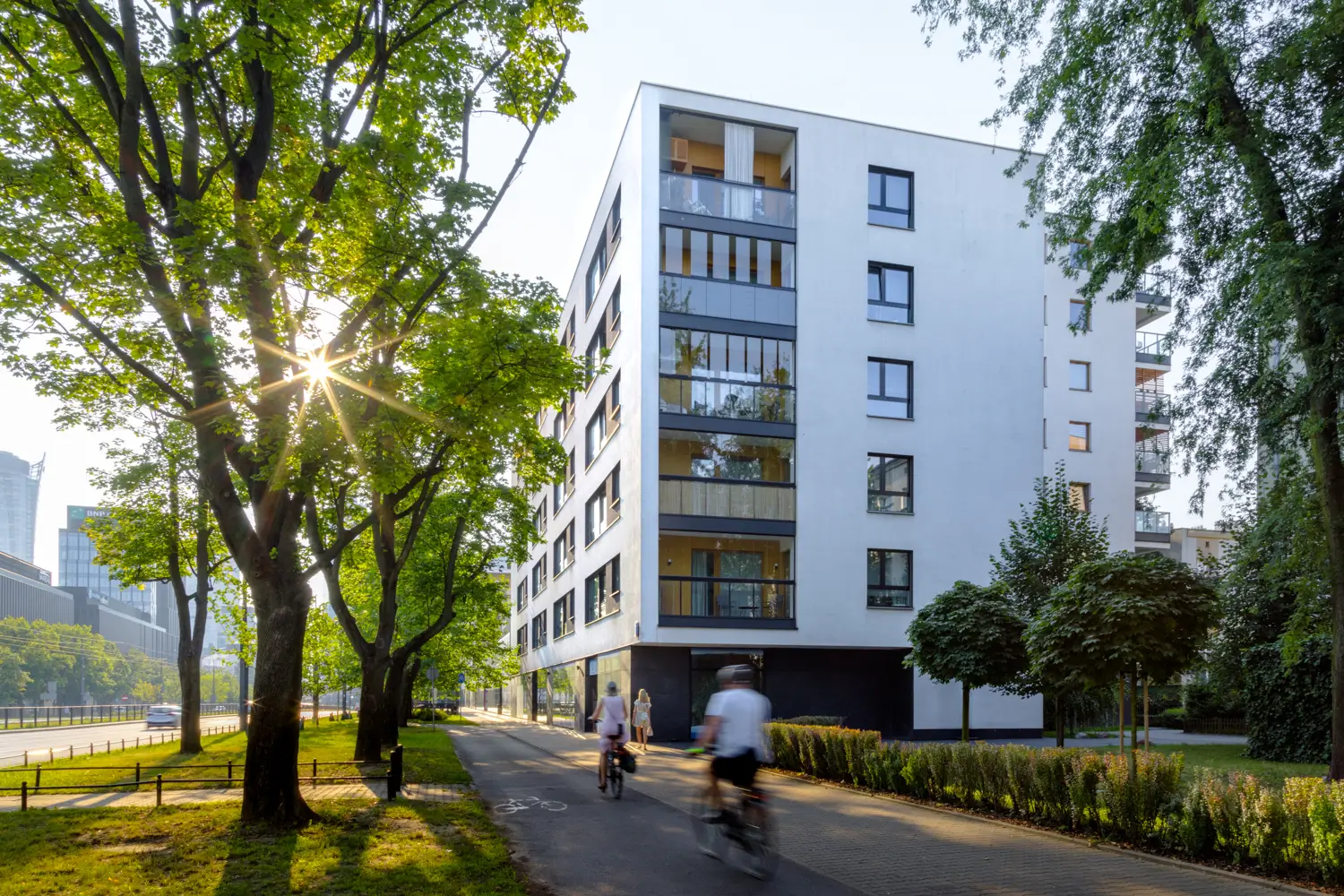 Budynek inwestycji Kasprzaka, Warszawa Wola