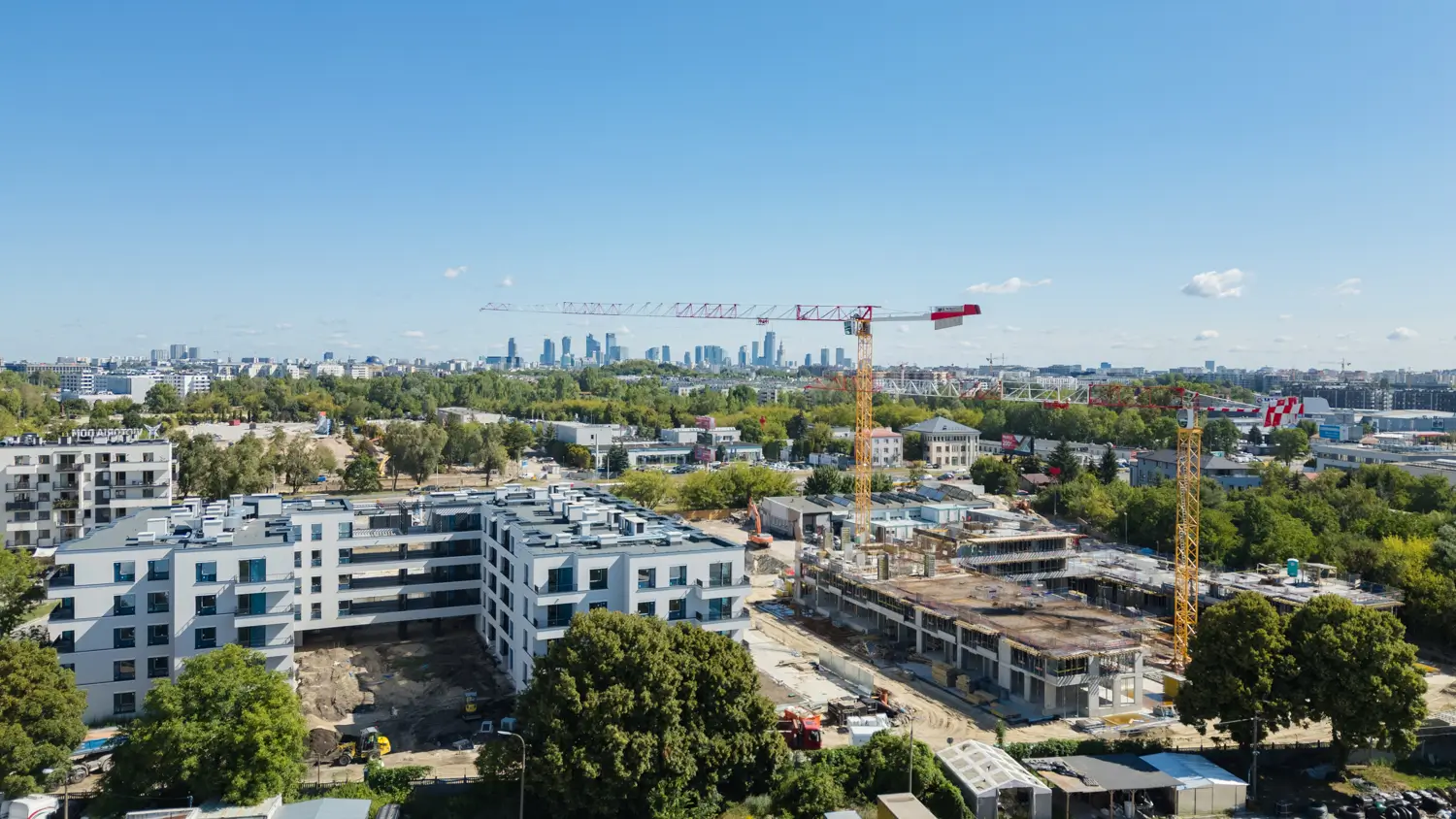 Postęp pracy inwestycji Łopuszańska 47