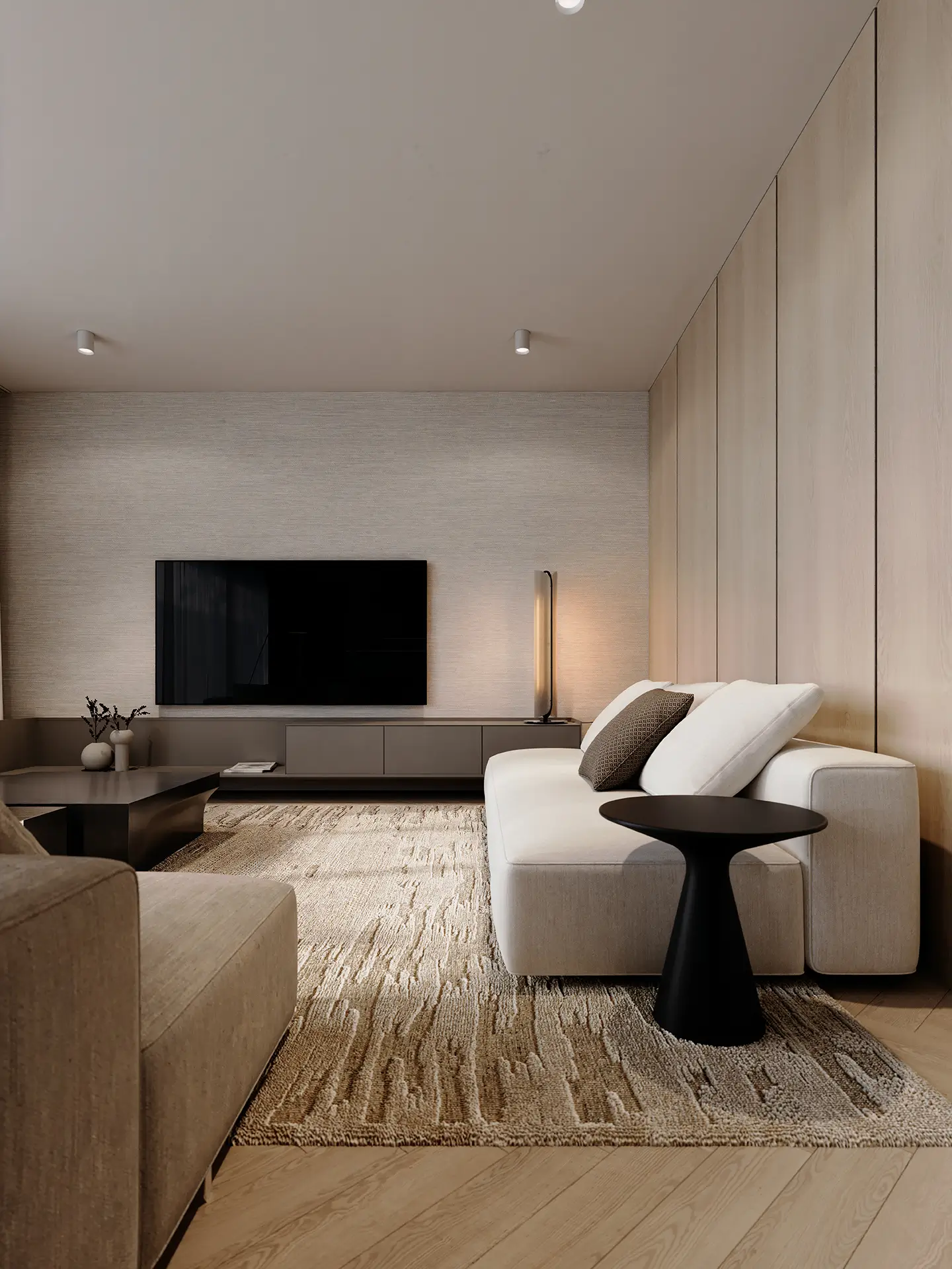 Salon w inwestycji Ustronie Wilanów, Warszawa Wilanów