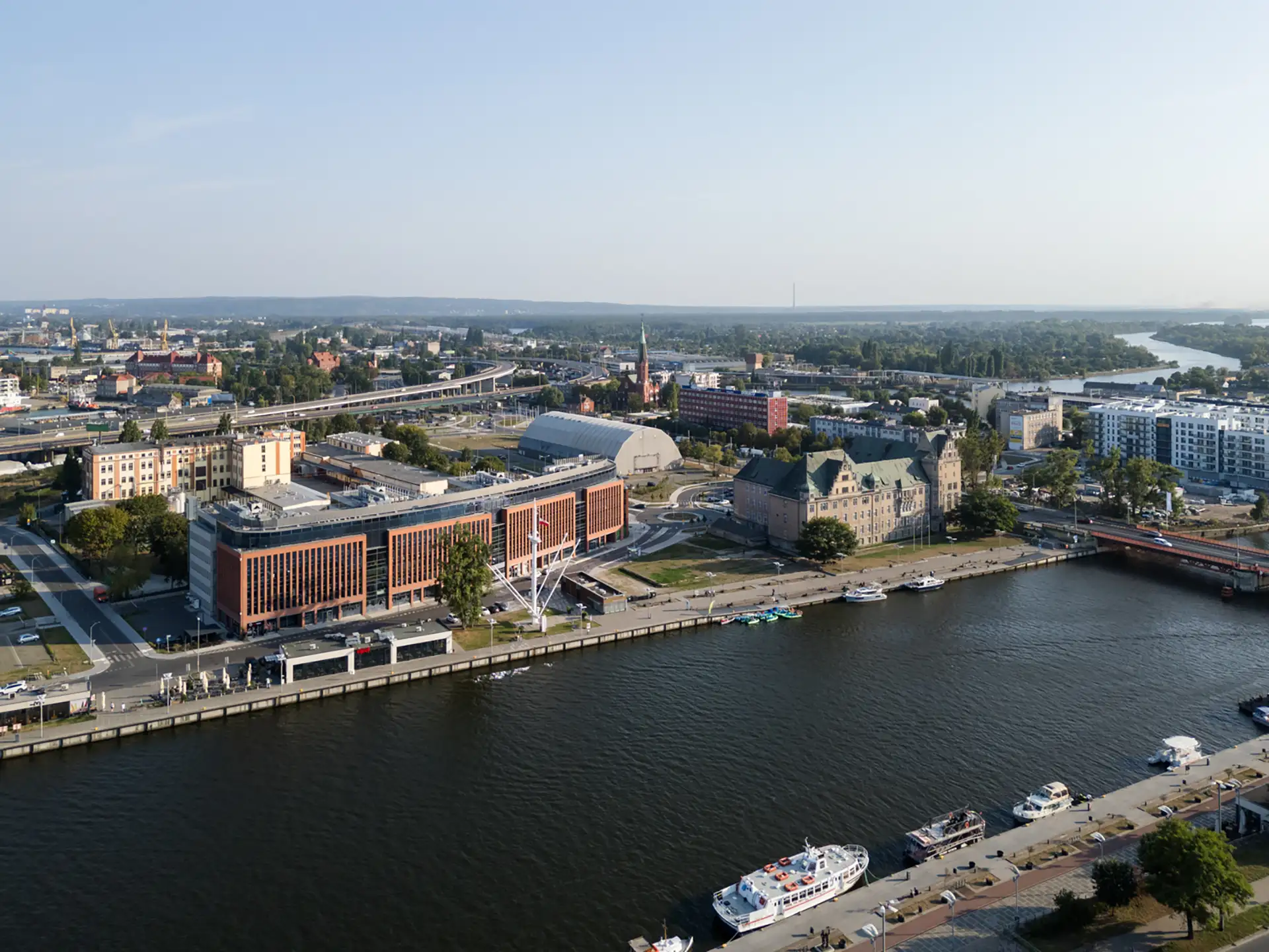 Zdjęcie z lotu ptaka inwestycji Lastadia