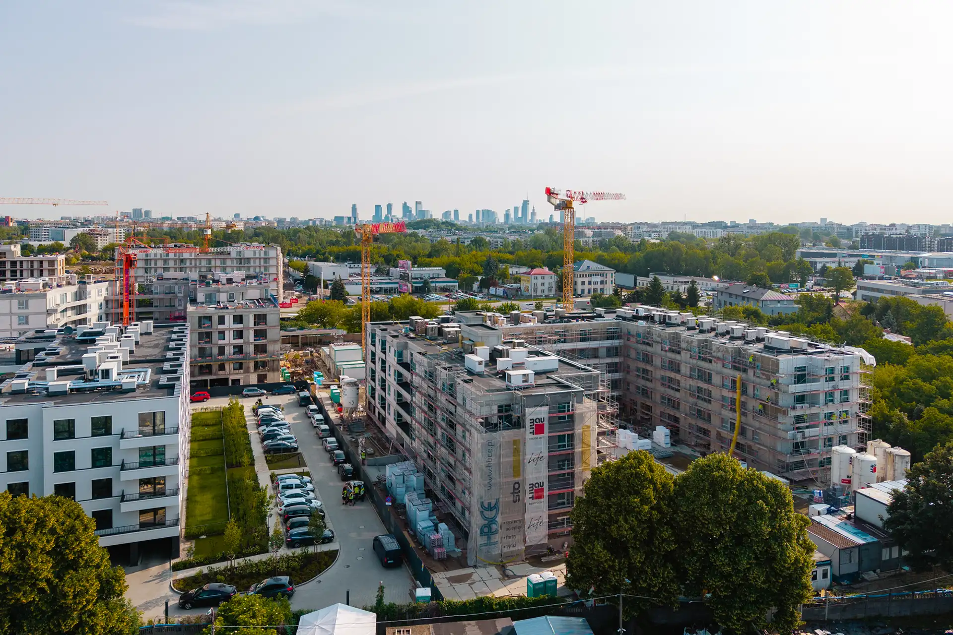 Dziennik Budowy - Łopuszańska 47, Etap II, Warszawa