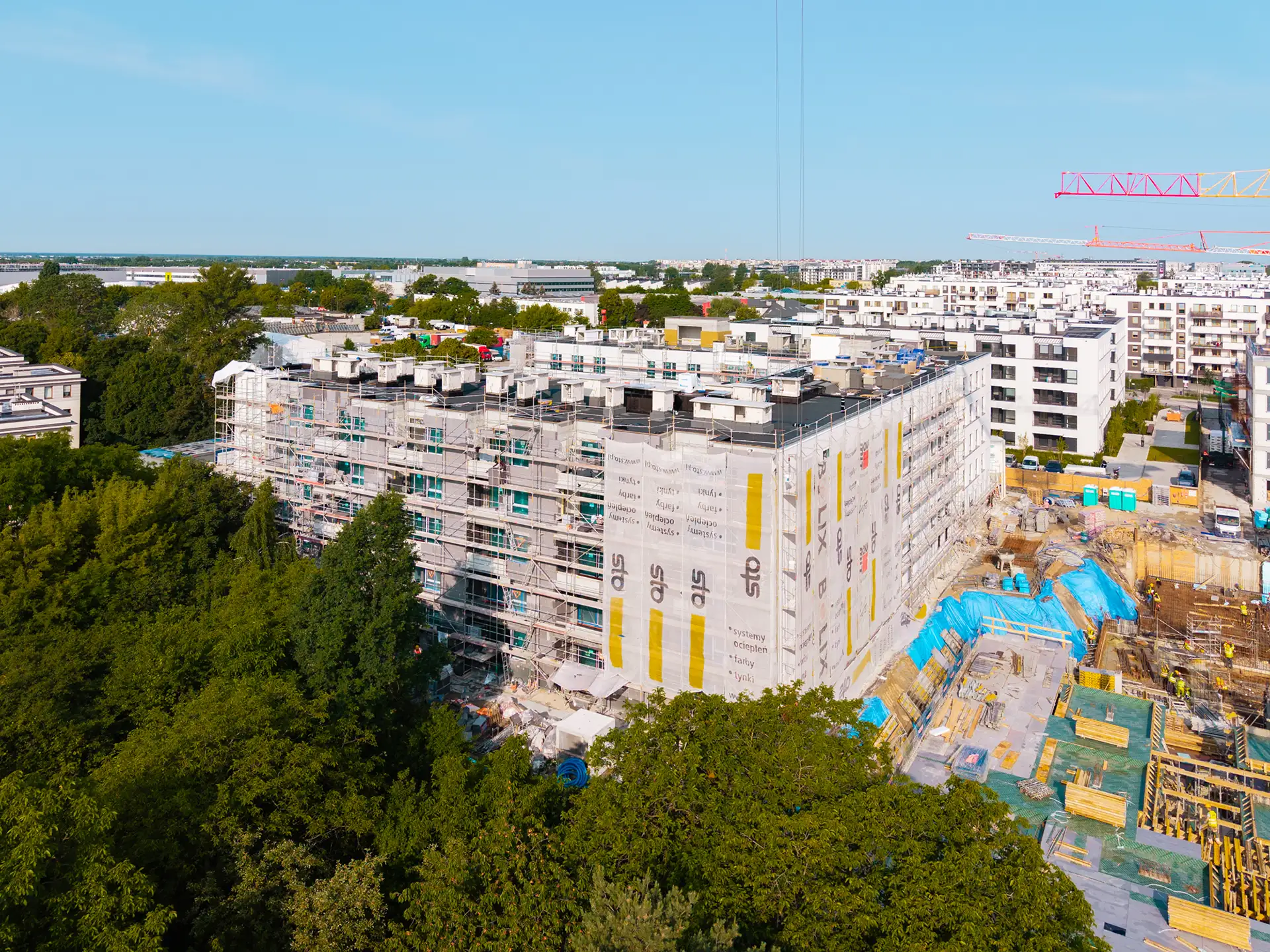 Dziennik Budowy - Łopuszańska 47, Etap II, Warszawa